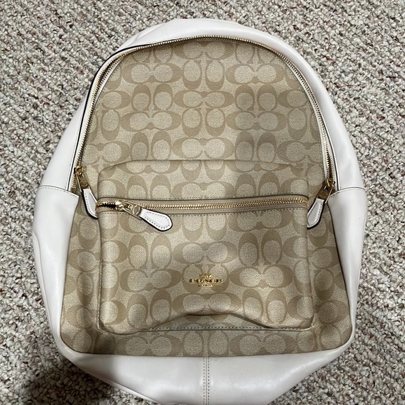 Coach Charlie Backpack In Signature Canvas F58314 - Picture 6 of 11